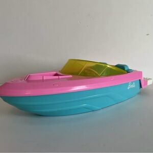Barbie Doll Speedboat Only Playset Boat Beach Lake Swim Boat Floats Mattel 17in